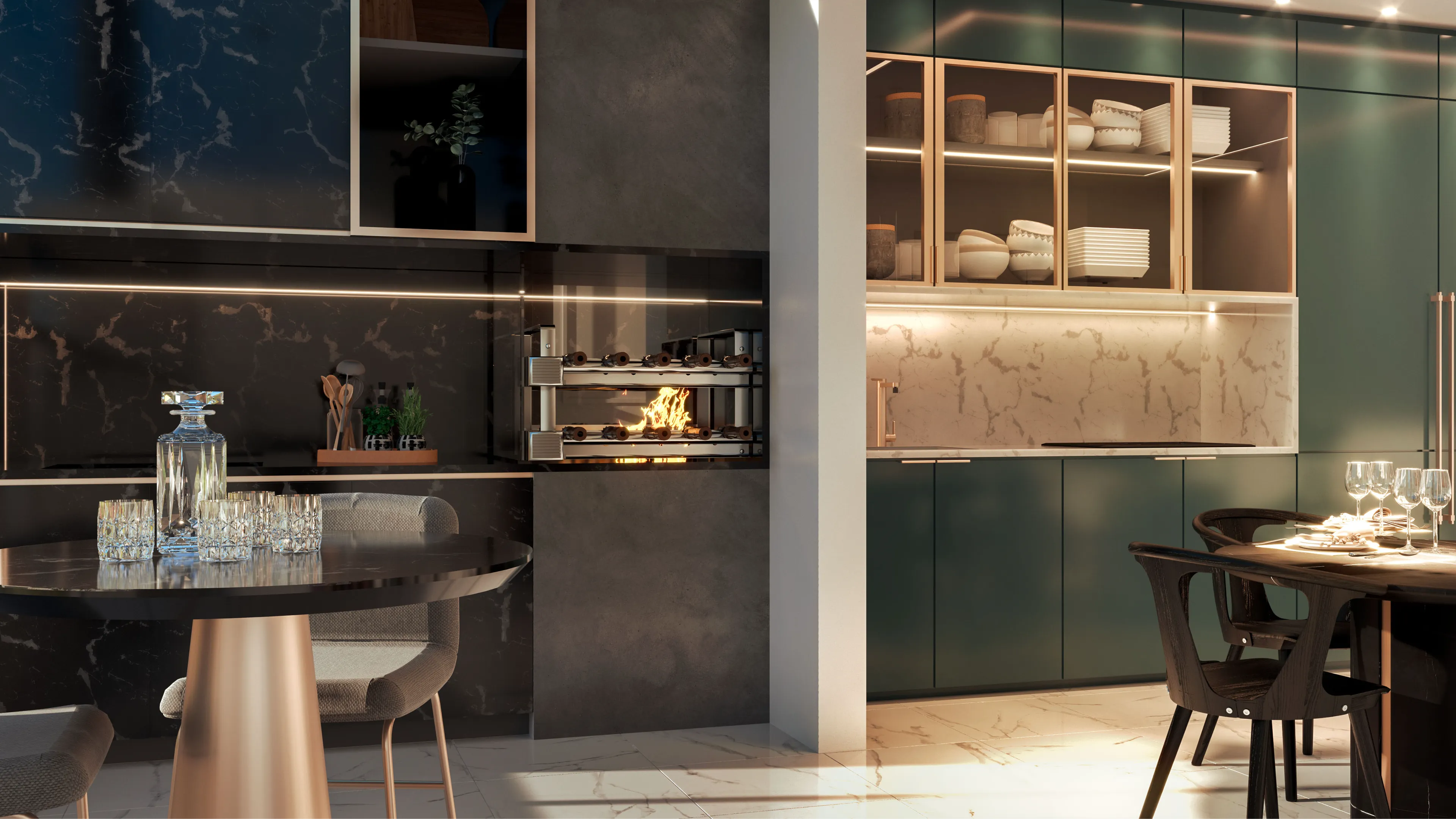 Cobertura churrasqueira